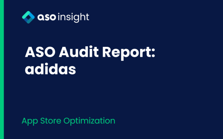 ASO Audit Report: adidas