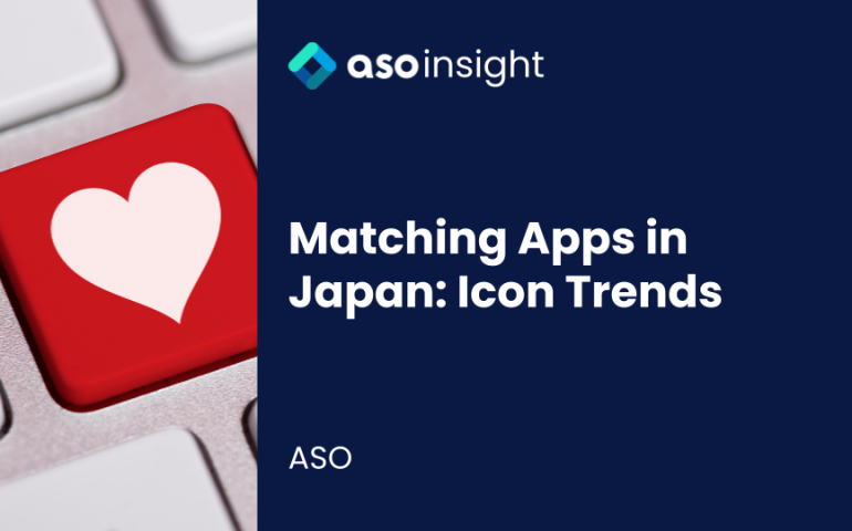 Matching Apps in Japan: Icon Trends